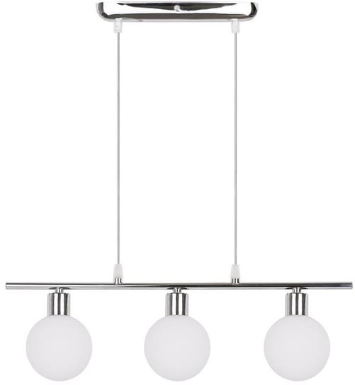 Candellux Oden lampa wisząca 3x40W chrom/biała 33-03263 Candellux Lighting