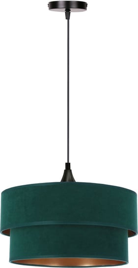 Candellux Scopello lampa wisząca 1x60W zielony/złoty 31-19684 Inna marka
