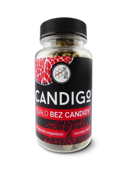 Candida Albicans - CandiGo kapsułki ziołowe, Suplement diety, 90 kapsułek, Organis Organis