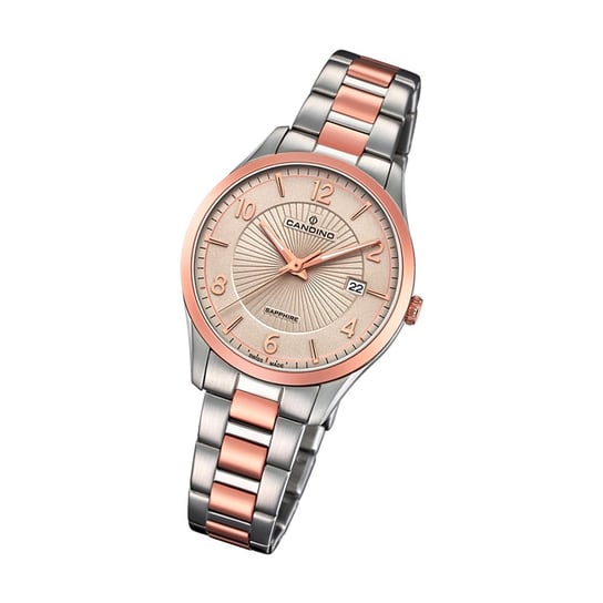 Candino damski zegarek Classic C4610/2 stal szlachetna różowe złoto analog UC4610/2 Candino