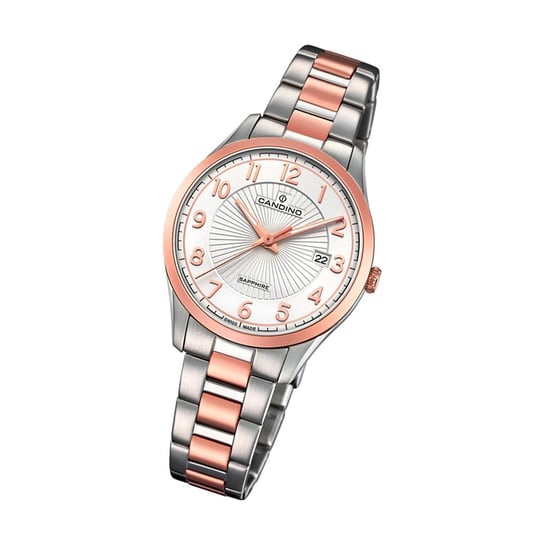 Candino zegarek damski Classic C4610/1 stal szlachetna różowe złoto analogowy UC4610/1 Candino