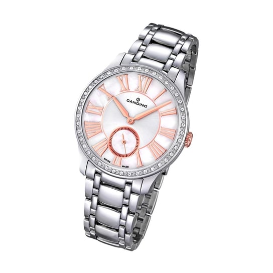 Candino zegarek damski Elegance C4595/1 stal nierdzewna srebrny analogowy UC4595/1 Candino