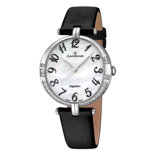 Candino zegarek damski Elegance C4601/4 zegarek na rękę stal szlachetna czarny UC4601/4 Candino