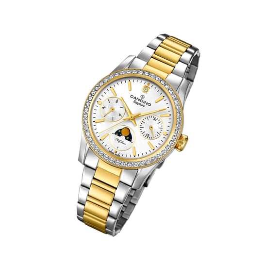 Candino zegarek damski Elegance C4687/1 stal szlachetna srebrny analogowy UC4687/1 Candino