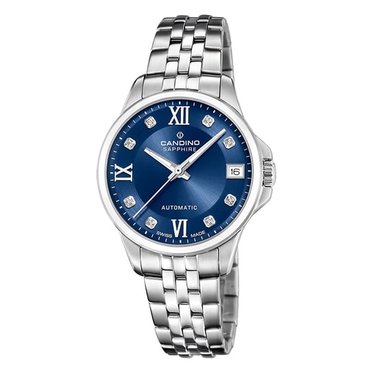 Candino zegarek damski stal nierdzewna srebrny Candino automatyczny zegarek na rękę UC4770/4 Candino