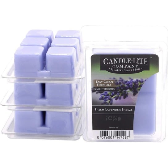 Candle-lite Everyday Collection intensywny zapachowy wosk w kostkach 2 oz 56 g - Fresh Lavender Breeze Candle-lite Company