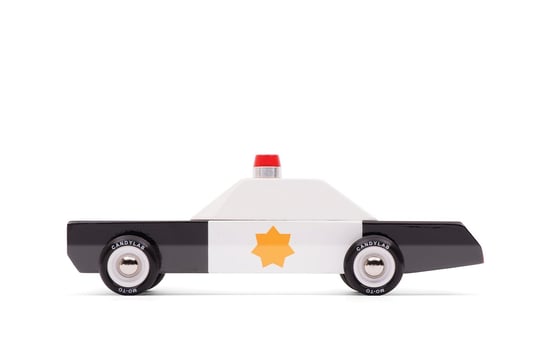 Candylab, samochód drewniany Police Cruiser Candylab