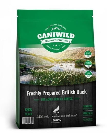 Caniwild Adult Freshly Prepared British Duck 12kg Kaczka Caniwild ★
