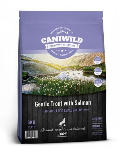 Caniwild Adult Small Gentle Trout with Salmon 6kg Łosoś i Pstrąg Caniwild ★