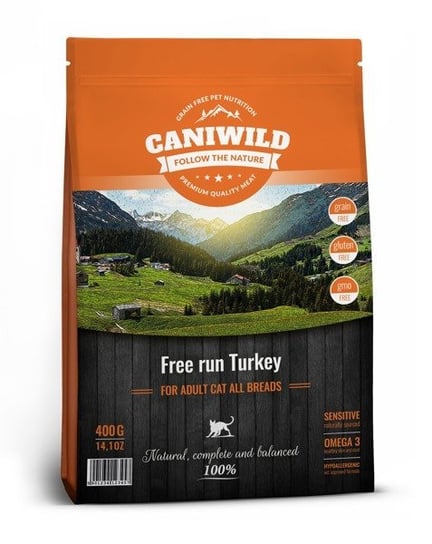 Caniwild Adult & Sterilised Cat Free run Turkey 400g Caniwild ★