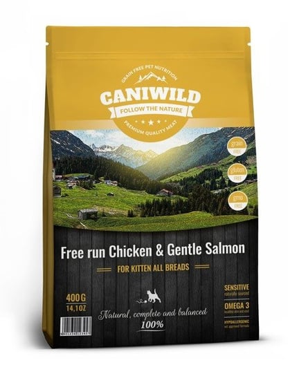 Caniwild Kitten Free run Chicken & Gentle Salmon 400g Caniwild ★