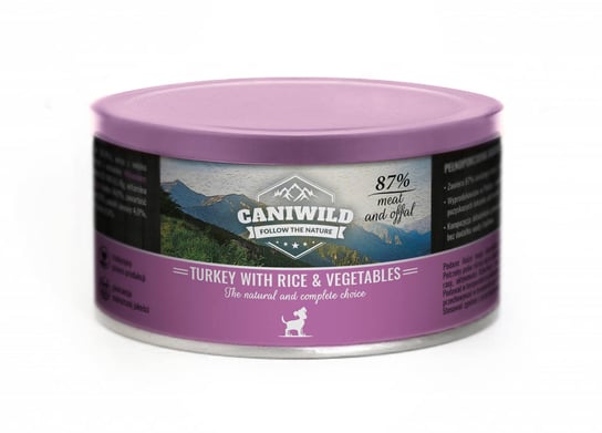 Caniwild Poultry with Rice and Vegetables – puszka z zamykanym wieczkiem – 410 g Caniwild ★