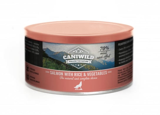 Caniwild Poultry with Rice and Vegetables – puszka z zamykanym wieczkiem – 410 g Caniwild ★