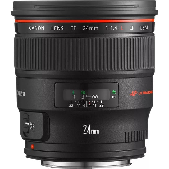 Canon EF 24mm f/1.4L II USM, obiektyw Canon