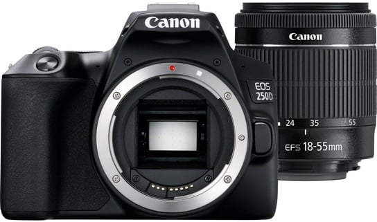 Canon EOS 250D + obiektyw 18-55mm DC III Canon