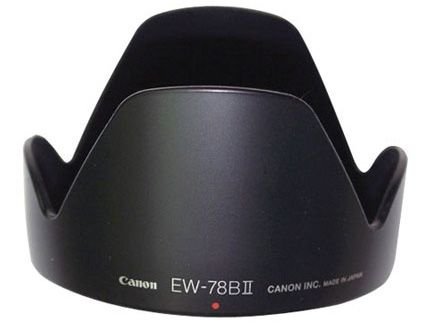 Canon EW-78B II, osłona przeciwodblaskowa Canon