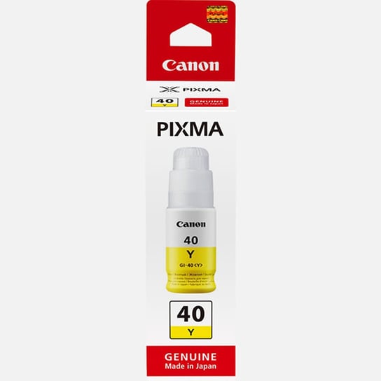 Canon oryginalny ink / tusz 3402C001, yellow, 7700s, 70ml, GI-40 Y, Canon PIXMA G5040,G6040 Inna marka