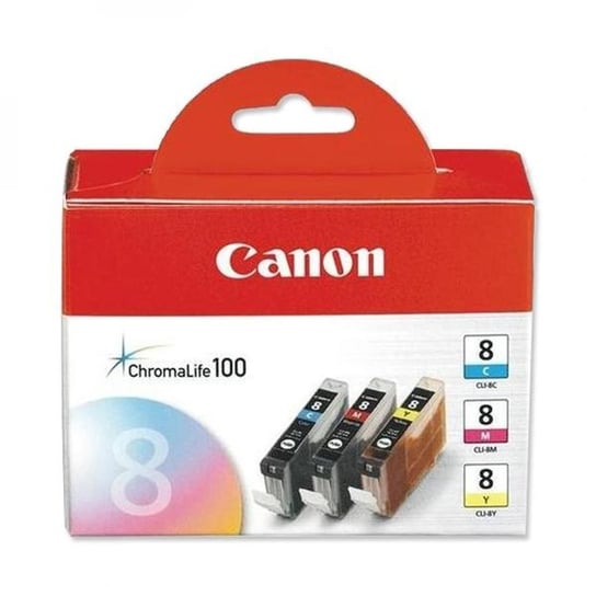 Canon oryginalny ink / tusz CLI8CMY, cyan/magenta/yellow, 0621B029, 0621B026, Canon 3-pack C/M/Y iP4200, iP5200, iP5200R, MP500, M Inna marka