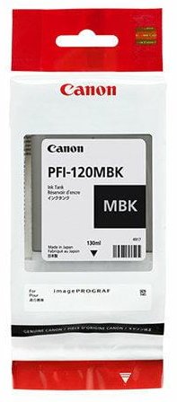 Canon oryginalny ink / tusz PFI120MBK, matte black, 130ml, 2884C001, Canon TM-200, 205, 300, 305 Inna marka