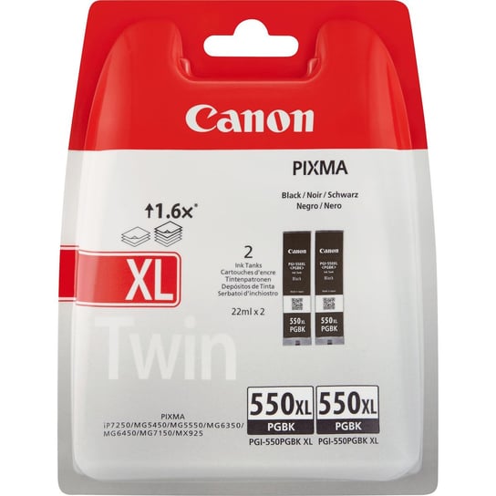 Canon, Tusz podwójny, czarny, PGI-550 XL PGBK Canon