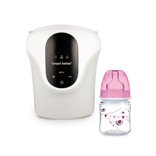 Canpol babies, elektryczny podgrzewacz 3w1 z funkcją rozmrażania pokarmu + Antykolkowa butelka Easy Start . Canpol Babies