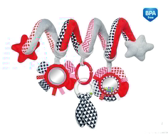 Canpol, Babies, Interaktywna spirala do łóżeczka/ wózka Zigzag Canpol Babies