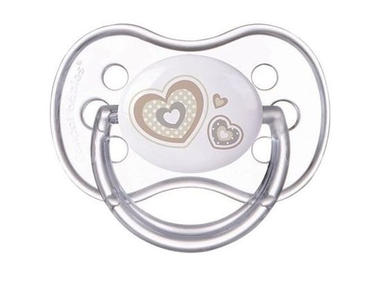 Canpol Babies, Newborn Baby, Smoczek uspokajający, symetryczny, 0-6m, Beżowy Canpol Babies