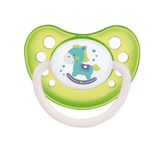 Canpol Babies, Toys, Smoczek uspokajający, anatomiczny, 18m+, Zielony Canpol Babies