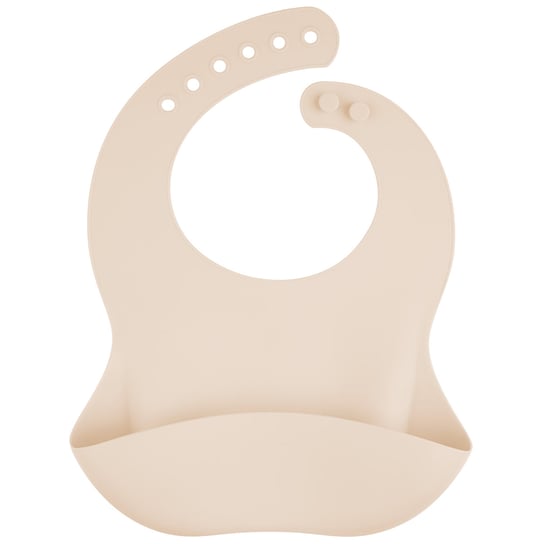 Canpol babies wodoodporny śliniak silikonowy z kieszonką i zapięciem Canpol Babies