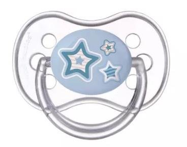 Canpol, Smoczek uspokajający, kauczuk, okrągły, Newborn Baby, 0-6 m Canpol Babies