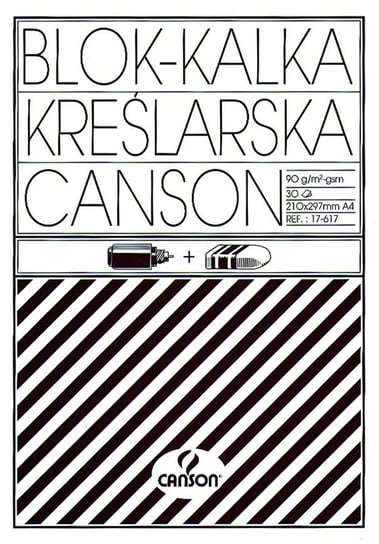 Canson, kalka kreślarska, format A4, 30 arkuszy Canson