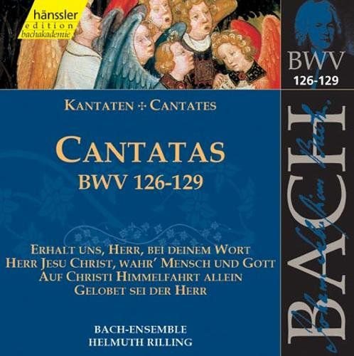 Cantatas, Bwv 126-129 /rilling Bach Jan Sebastian