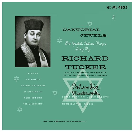 Cantorial Jewels Richard Tucker
