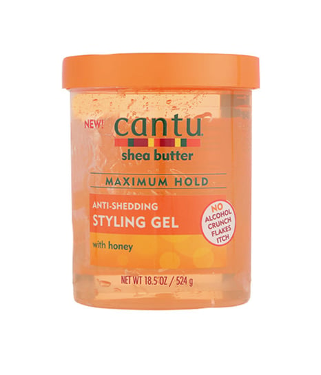 Cantu, Anti-shedding Styling Gel Honey, Żel mocne utrwalenie skrętu włosów kręconych Cantu