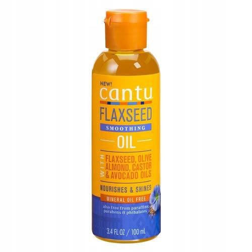 Cantu, Flaxseed Smoothing Oil, Olej do włosów, 100ml Cantu