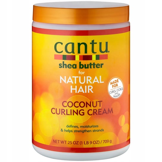Cantu for Natural Hair Coconut Curling Cream, Krem Do włosów, 709g Cantu
