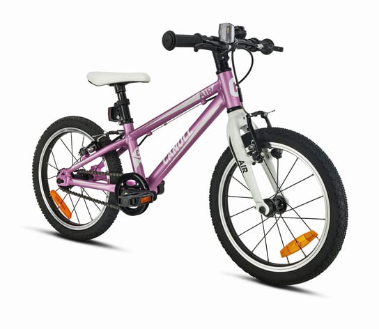 Canull AIR rower dziecięcy 16" SUPER LEKKI Fiolet 5,7 kg Olpran