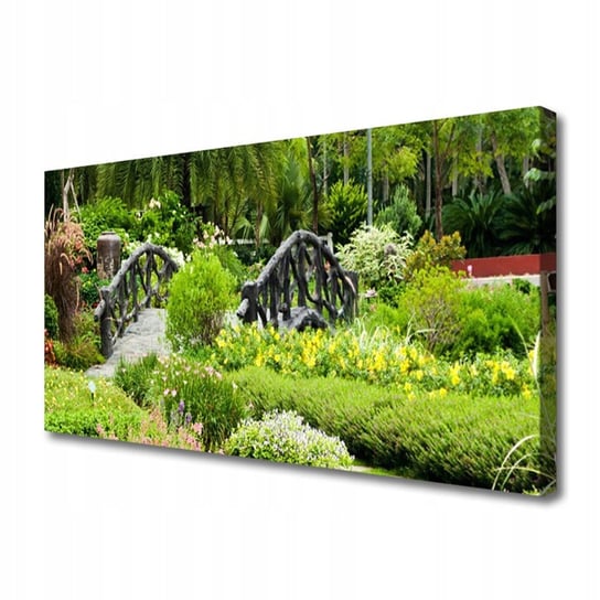 Canvas Z Nadrukiem - Obraz Na Płótnie Ogród Botaniczny Natura 100x50 Inna marka