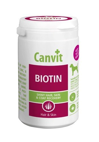 CANVIT BIOTIN FOR DOGS, Suplement dla psów 230 g Canvit