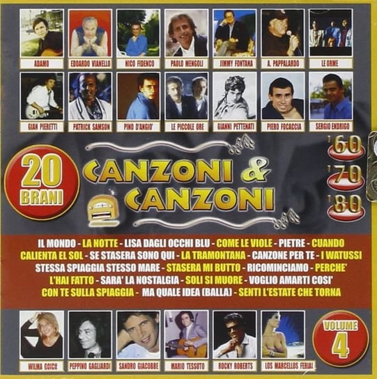 Canzoni & Canzoni '60 '70 '80 Volume 4 Various Artists