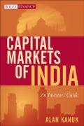 Capital Markets of India: An Investor's Guide Kanuk Alan