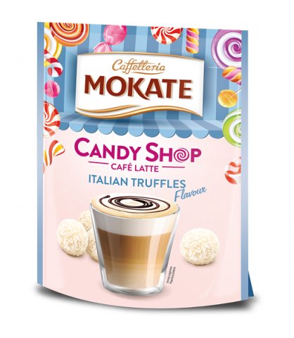 Cappuccino Mokate Candy Shop o smaku włoskich trufli 110 g Mokate