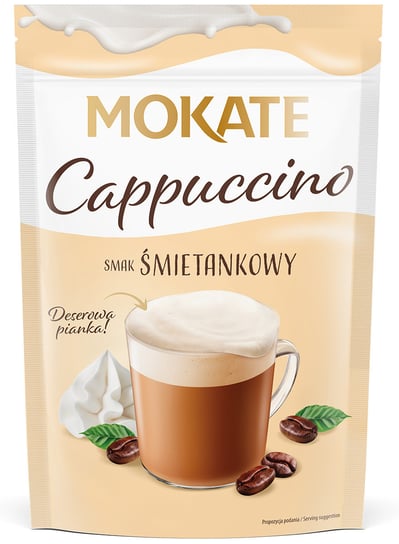 Cappuccino Mokate o smaku Ĺšmietankowym 110 g Mokate