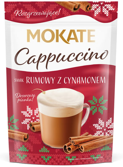 Cappuccino Mokate o smaku Rumowym z cynamonem 110 g Mokate