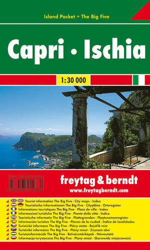 Capri Ischia. Mapa 1:30 000 Freytag & Berndt