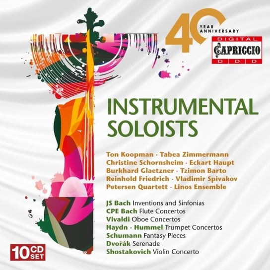 Capriccio 40 Year Anniversary Instrumental Soloists Various Artists