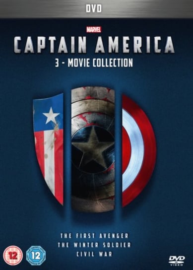 Captain America: 3-movie Collection (brak polskiej wersji językowej) Russo Anthony, Johnston Joe, Russo Joe