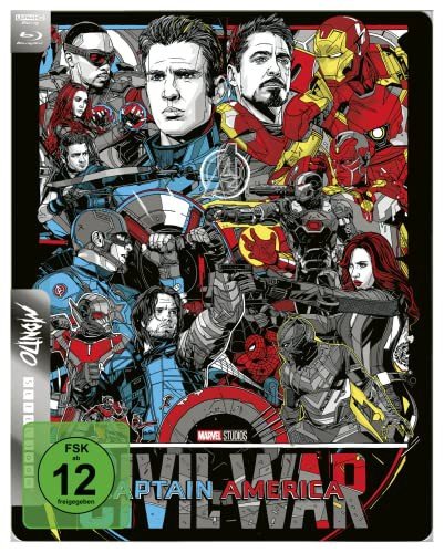 Captain America: Civil War (Kapitan Ameryka: Wojna Bohaterów) (steelbook) Russo Joe, Russo Anthony
