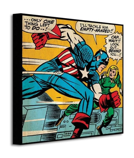 Captain America Empty Handed - obraz na płótnie Marvel