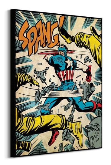 Captain America Spang - obraz na płótnie Marvel